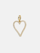 BaubleBar Heart Cluster Charm - Heart Pave Outline -
20% Off Custom: Early Black Friday Access