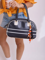 BaubleBar NFL Beaded Bag Charm - Cincinnati Bengals - 
    Keychain charm for bag