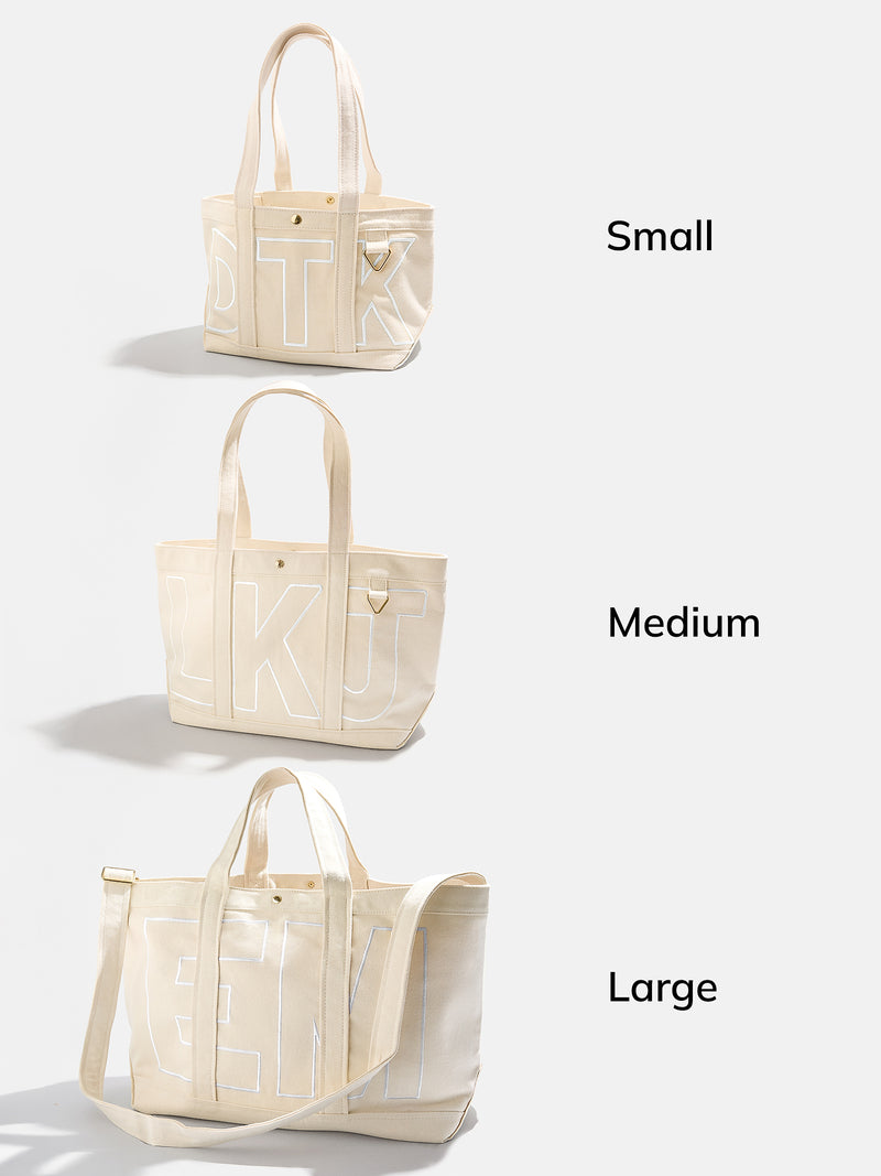 BaubleBar Pure White -
Get Gifting Early: 20% Off Custom Totes