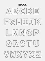 BaubleBar Striped Custom Alpha Tote - Cabana -
Customizable day bag