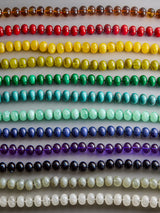 BaubleBar Joan Semi-Precious Necklace - White -
White chunky bead necklace