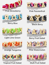 BaubleBar Paracord Waterproof Custom Nameplate Bracelet - Berry Fruit Salad - 
    Get Gifting Early: 20% Off Custom