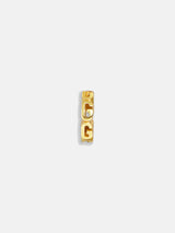 BaubleBar Gold Initial Bead Charm - G -
Create your own bead charm necklace