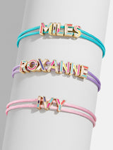 BaubleBar Kids' Custom Cord Bracelet - Pink -
Cyber Monday Ends Tonight: Enjoy 20% Off