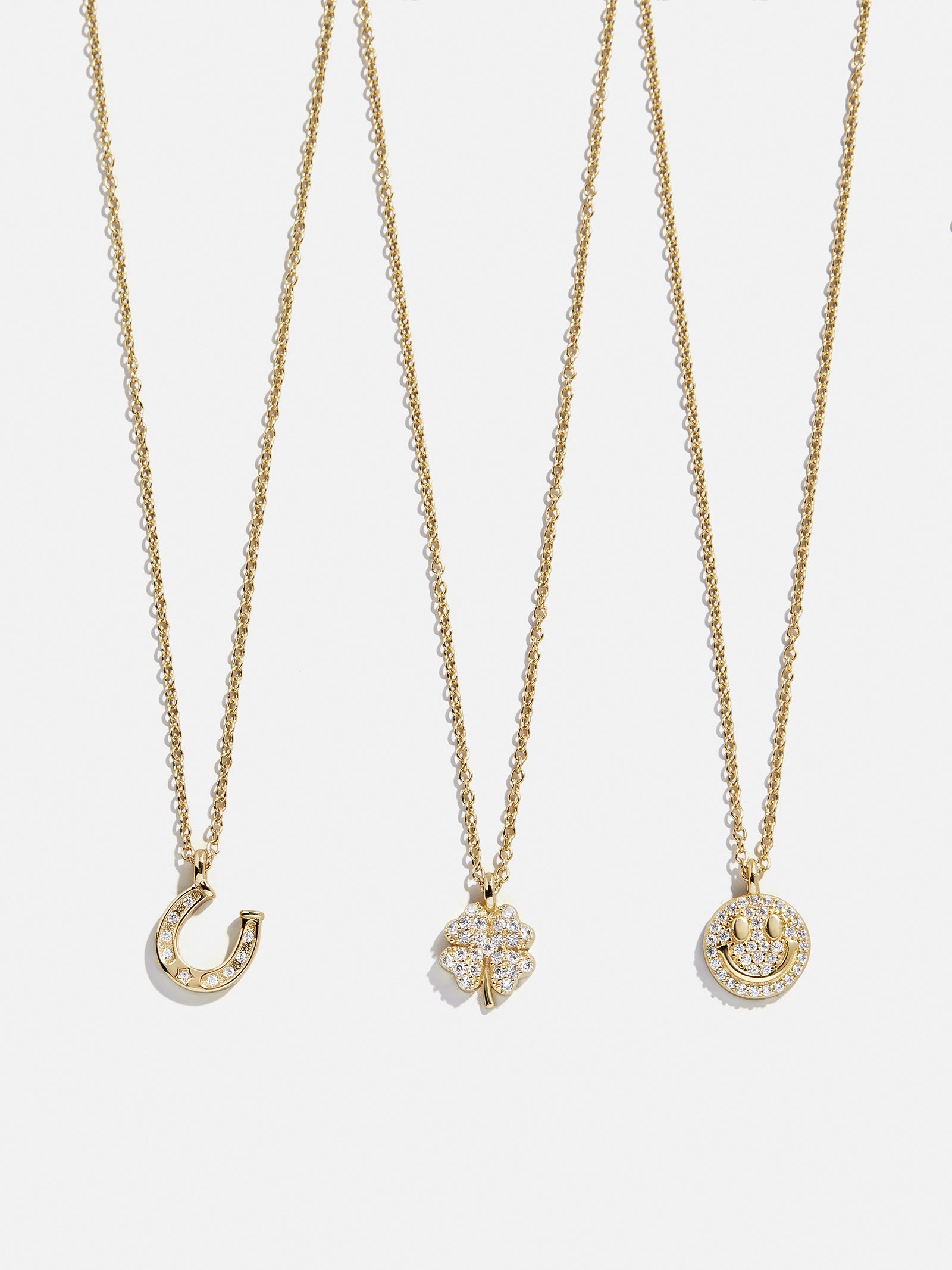 【chieko+】big smile necklace † 出品はgold 18K Gold Motif Necklace - Smiley Face – Take an EXTRA 20