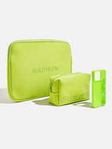 BaubleBar Lime Green -
Personalized jewelry pouch