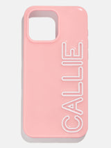 BaubleBar Fine Line Custom iPhone Case - Blush/White - 
    25% Off Custom Gifts: The Annual Custom Event