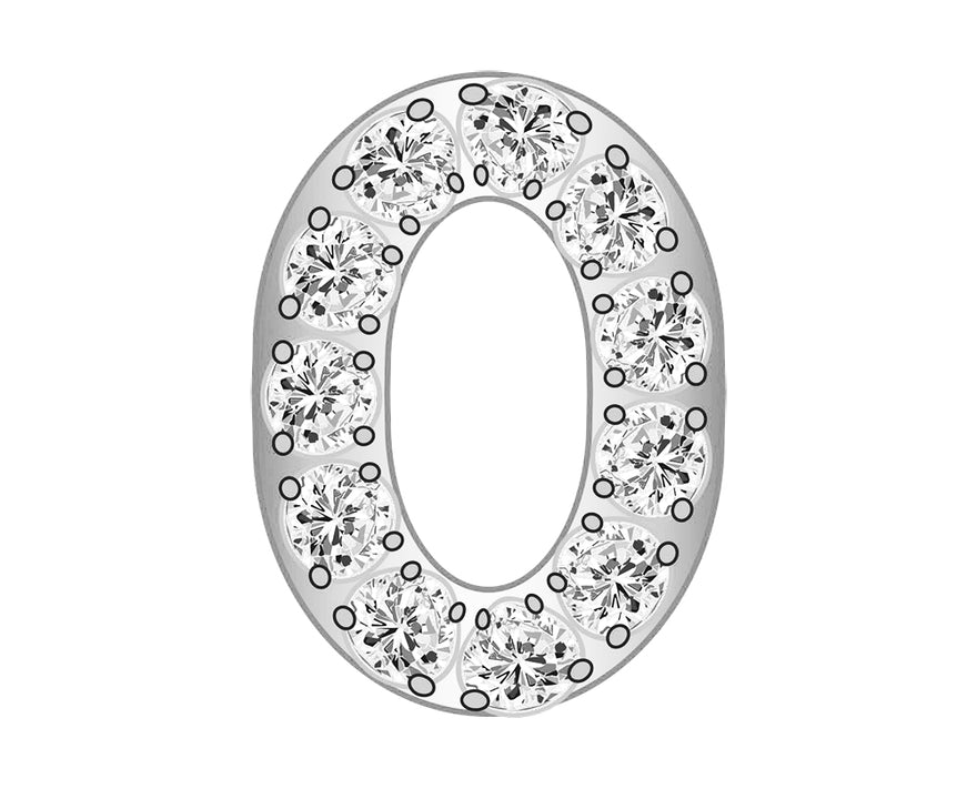 Mini O - Clear/Silver