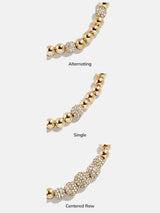 BaubleBar Pavé Pisa Bracelet - Alternating Pavé -
Stocking Stuffer Deal
