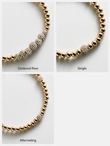 BaubleBar Pavé Pisa Bracelet - Single Pavé -
Beaded bracelet for stacking