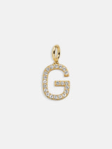 BaubleBar Pavé Initial Cluster Charm - G -
Create your own cluster charm necklace