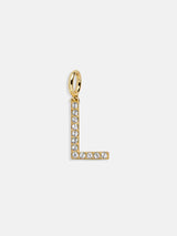 BaubleBar Pavé Initial Cluster Charm - L -
Create your own cluster charm necklace