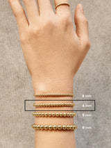 BaubleBar Amour Heart Pisa Bracelet - 
    Heart gold beaded bracelet
  

