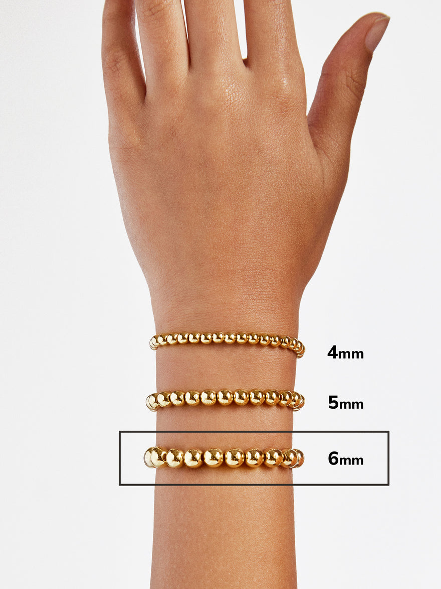 Disc Pisa Kids' Custom Bracelet - Gold/Multi