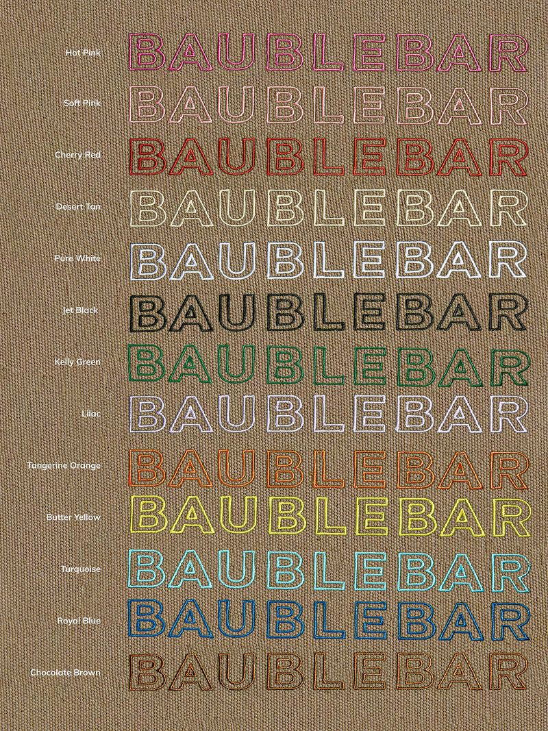 BaubleBar Custom Alpha Tote - Mushroom Taupe -
Get Gifting Early: 20% Off Custom