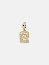 BaubleBar Block Pavé Number Cluster Charm - 2 -
Made with Love: 15% Off Custom