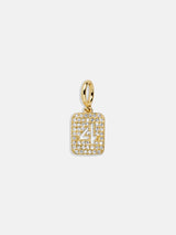 BaubleBar Block Pavé Number Cluster Charm - 4 -
Made with Love: 15% Off Custom
