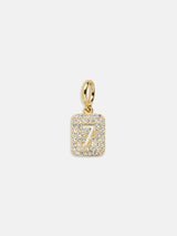 BaubleBar Block Pavé Number Cluster Charm - 7 -
Made with Love: 15% Off Custom