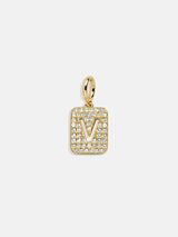 BaubleBar Block Pavé Initial Cluster Charm - V -
Create your own cluster charm necklace