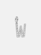 BaubleBar Silver Pave Initial Cluster Charm - W -
Limited Time: Enjoy 20% Off