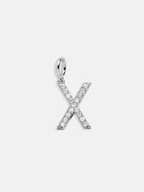 BaubleBar Silver Pave Initial Cluster Charm - X -
Limited Time: Enjoy 20% Off
