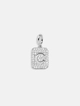 BaubleBar Silver Block Pave Cluster Charm - C -
Limited Time: Enjoy 20% Off