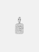 BaubleBar Silver Block Pave Cluster Charm - E -
Create your own charm necklace