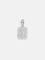 BaubleBar Silver Block Pave Cluster Charm - I -
Limited Time: Enjoy 20% Off
