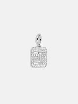 BaubleBar Silver Block Pave Cluster Charm - J -
Limited Time: Enjoy 20% Off