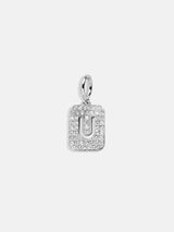 BaubleBar Silver Block Pave Cluster Charm - U -
Limited Time: Enjoy 20% Off