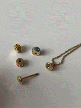 BaubleBar 360 Spinner Necklace - Gold - 
    Enjoy 20% off Necklaces
  
