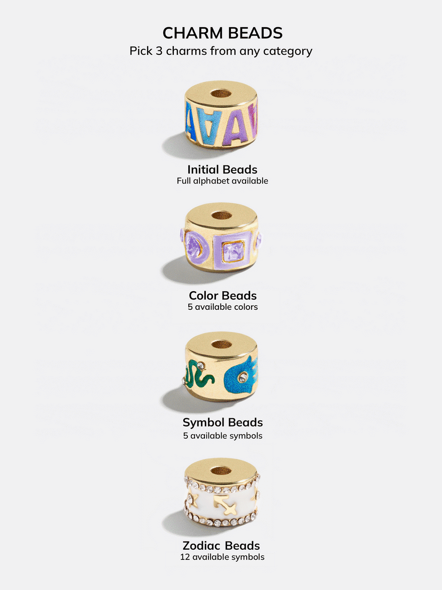 Symbol 360 Spinner Charm - Multi