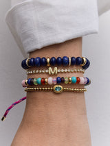 BaubleBar Kelly Semi-Precious Beaded Bracelet - Lapis -
Big Summer Kickoff