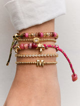 BaubleBar Brooke Tennis Bracelet - Round Stone -
Gold tennis bracelet for stacking