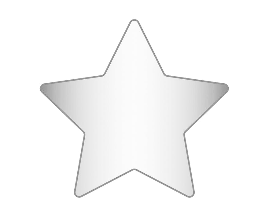 Mini Star Icon - Silver