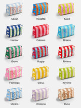 BaubleBar Striped Take It Away Custom Storage Pouch - Custom Marina -
Jewelry Storage Pouch