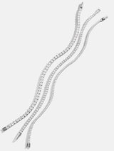 BaubleBar  - 
    Cubic zirconia tennis bracelet