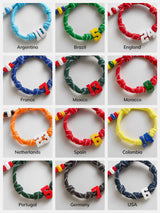 BaubleBar Team Knotty Varsity Custom Bracelet - Germany Single Digit -
Custom waterproof bracelet