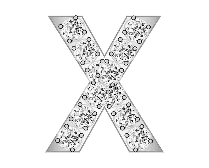 Mini X - Clear/Silver