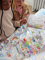 BaubleBar The Dream Duo Kids’ DIY Kit - Clear -
Children’s craft kit for bracelets and bag charms