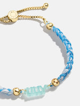 BaubleBar Acrylic Kids' Custom Nameplate Bracelet - Translucent Aqua -
It's Black Friday Week: Enjoy 20% off.