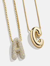 BaubleBar Bubble Initial Necklace - Gold - 
    Enjoy 20% off - This Week Only
  
