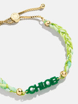 BaubleBar Acrylic Kids' Custom Nameplate Bracelet - Translucent Green -
Kids' customizable nameplate bracelet