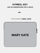 BaubleBar Clocked In Custom Laptop Sleeve - Custom Laptop Case -
Personalized laptop case