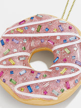 BaubleBar Glazed and Confused Ornament - Pink - 
    Donut Christmas ornament
  

