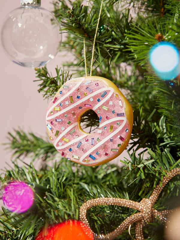 Glazed and Confused Ornament - Pink