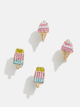 BaubleBar I Scream, You Scream Kids' Earring Set - Popsicle -
Set of two kids' earrings