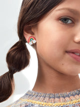 BaubleBar Rainbows and Unicorns Kids' Earring Set - Pink - 
    One set of unicorn earrings, one set of rainbow earrings
  
