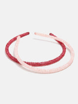 BaubleBar Red/Pink -
Kids' headband set