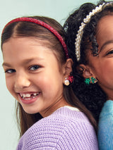 BaubleBar Red/Pink -
Kids' headband set